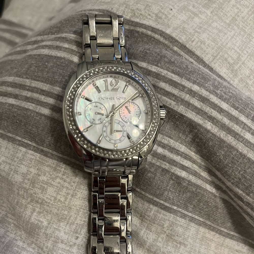 Michael Kors Cameron stainless steel